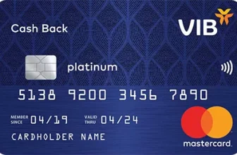 làm thẻ tín dụng vib cash back