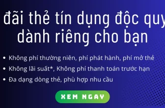 Đăng ký Thẻ Tín dụng online